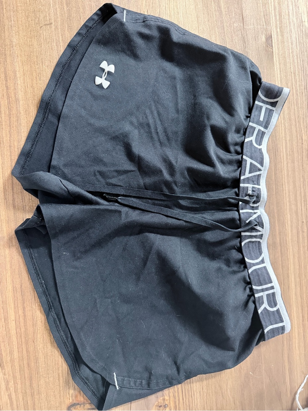 Under Armour Black HeatGear Loose Fit Shorts